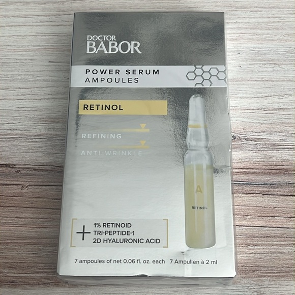 BABOR 7 Retinol A Power Serum Ampoules NEW in BOX & Sealed